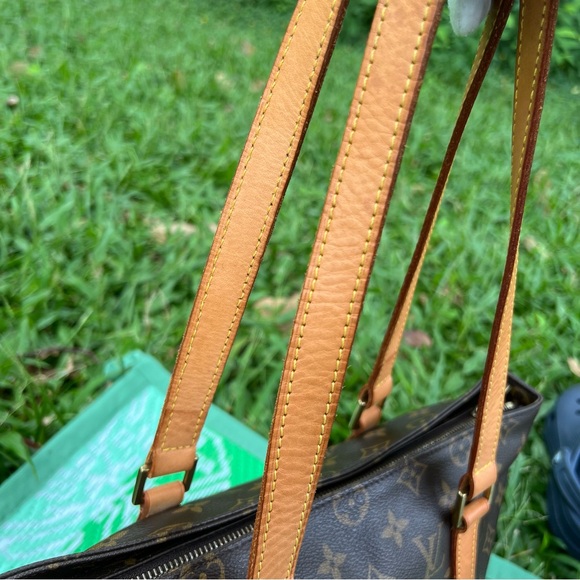 Louis Vuitton Monogram Cabas Piano Shoulder Tote Bag Authentic - Picture 8 of 16